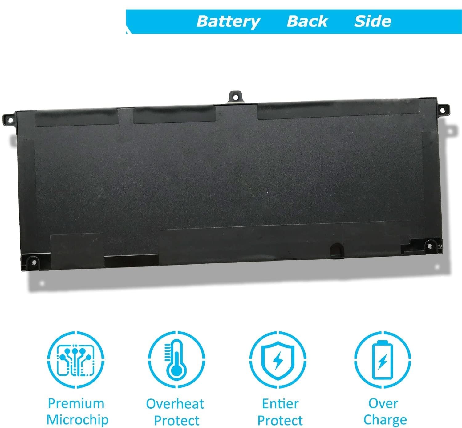 WISTAR H5CKD Laptop Battery Compatible with Vostro 5300 5401 5501 Latitude 3410 3510 Inspiron 5300 5401 5408 5501 5508 5400 7405 7300 7500 2-in-1 Silver Series 07T8CD 0TXD03 09077G JK6Y6â€¦